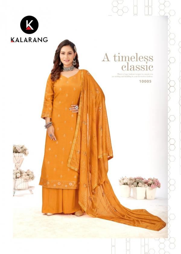 Kalarang Palvi Muslin Dola Designer Exclusive Slawar Suit